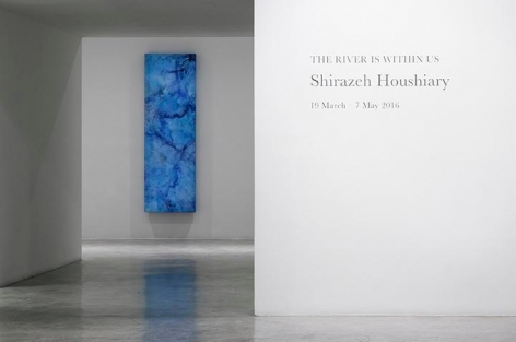 Shirazeh Houshiary, The River Is Within Us