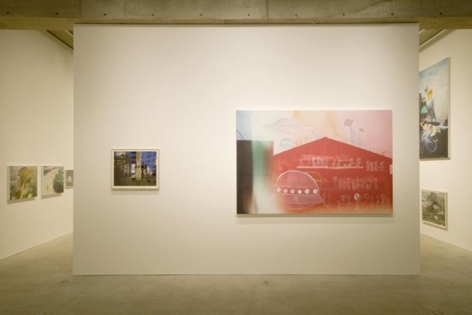 Installation view of SUN at Kaikai Kiki Gallery, 2008