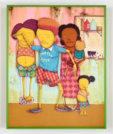 OSGEMEOS, O Dia Da Festa de Break (The Break Party’s Day), 2016