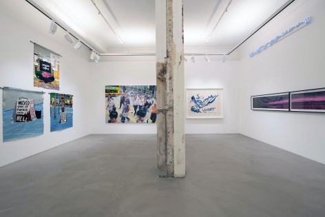 Writings Without Borders, Curated by Hervé Mikaeloff Installation view 1