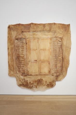 HEIDI BUCHER Fenster mit Läden und Schindeln, Bellevue, 1988
