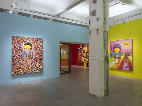 OSGEMEOS, Déjà Vu installation view 2