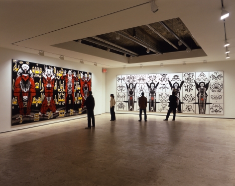 GILBERT & GEORGE Perversive Pictures Installation View 4.