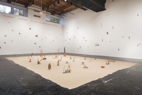 CECILIA VICUÑA, About to Happen, 2017