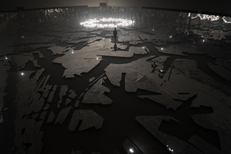 Partial view of Civitas Solis II, 2014. Commissioned by National Museum of Modern and Contemporary Art, Korea. Sponsored by Hyundai Motor Company., © Lee Bul. Photo: Jeon Byung-cheol. Courtesy: National Museum of Modern and Contemporary Art, Korea. 