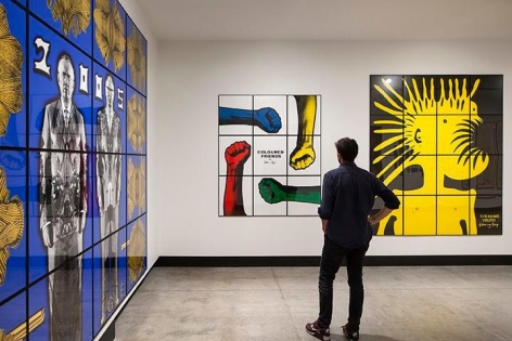 Gilbert & George: The Art Exhibition, at the Museum of Old and New Art,