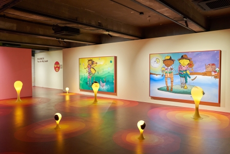 OSGEMEOS: You Are My Guest, Installation view