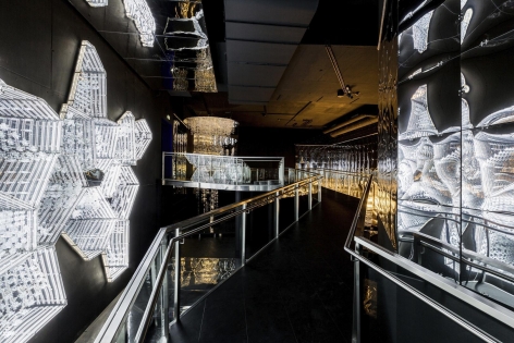 Installation view, Into Lattice Sun (2015)