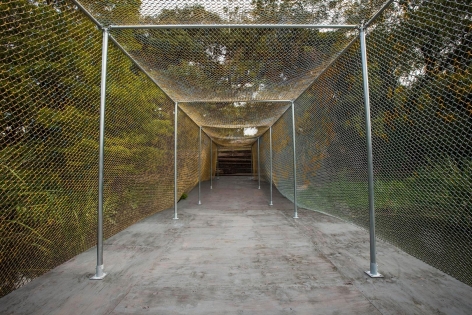 Installation view, Do Ho Suh, The Contemporary Austin – Betty and Edward Marcus Sculpture Park at Laguna Gloria