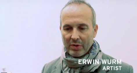 LM ARTIST VIDEO SERIES: ERWIN WURM, 2010, LM Artist Video Series invites you to explore Erwin Wurm's latest body of work, including performances, photography, video, installation and large freestanding sculptures. This edition of our ongoing video series features an explanation from the artist himself on how his new series, “gulp”, addresses the "social envelope" while taking on complex subjects such as psychology, philosophy, and sociology through an unexpected use of clothing, food, furniture, cars, and houses. The video features commentary from artist Elfie Semotan, a leader in Austria’s avant-garde, who notes how the exhibition demonstrates Erwin Wurm's ability to push "very consciously into new territories.”