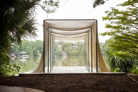 Installation view, Do Ho Suh, The Contemporary Austin – Betty and Edward Marcus Sculpture Park at Laguna Gloria