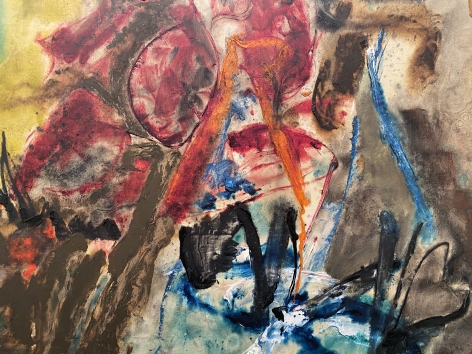 Detail of, Friedel Dzubas