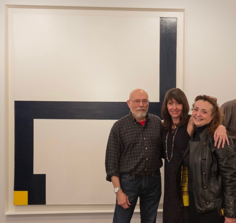Peter Capuso (Estate of George Sugarman), Loretta Howard, and Mara Held (Al Held Foundation)