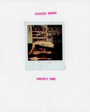 GENESIS BREYER P-ORRIDGE Chosen Being (Unholy One), 2018