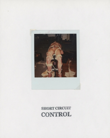 GENESIS BREYER P-ORRIDGE Short Circuit Control, 2018