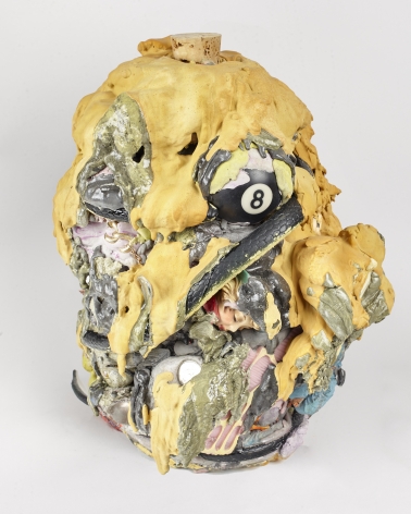 VINCENT DERMODY Yellow Bird Oracle w/ Eight Ball, 2018
