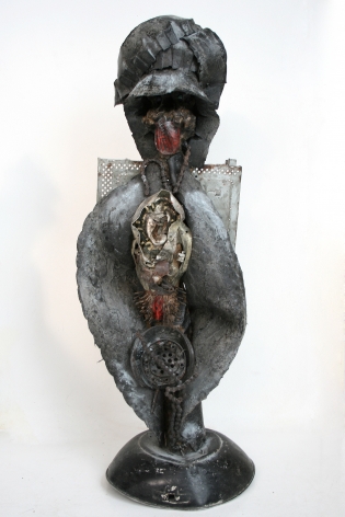 Andre Eugene Koko pwal ak krek (Hairy pussy with clitoris), 2010