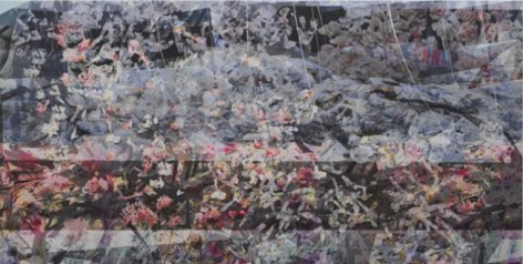 BRINTZ GALLERY_PETRA CORTRIGHT_DEESIDE COLLEGE OPAC_Nutta Butta, 2018_48x94_Unique Art