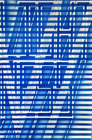 BRINTZ GALLERY, JOHN PHILLIP ABBOTT, Lightness, 2017, Acrylic and spray paint on canvas, 72 by 48 inches, Unique Art