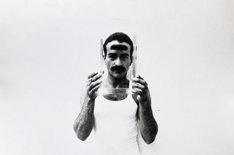 Christopher Makos, Victor Hugo With Moustache