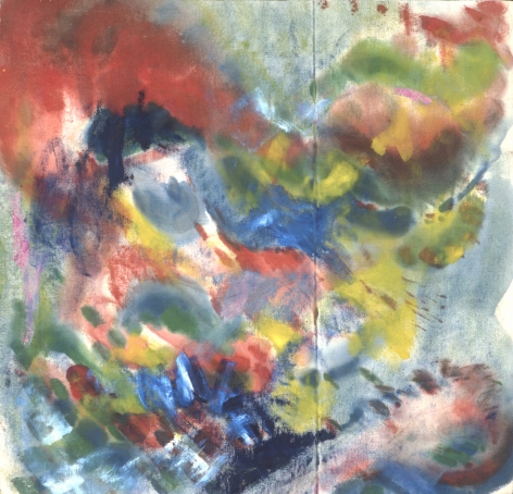 Howard Mehring Brilliance c.1957, magna on canvas, 28 x 27 inches