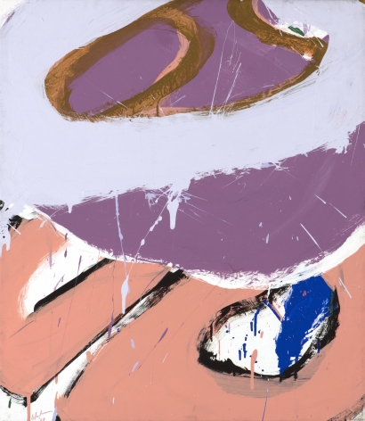 Norman Bluhm Untitled c.1970, oil on canvas, 28 x 24 inches.