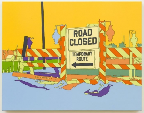 Ruyter Detour sign