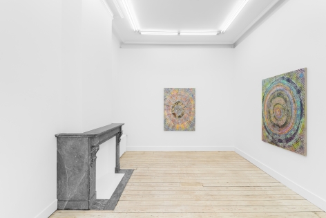 Installation View of Mindy Shapero, Lost in Space (April 22–June 6, 2021) Nino Mier Gallery, Brussels, BE