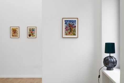Installation view of Jan-Ole Schiemann's, Are you relevant my friend?, (March 21-April 10, 2021). Salon Nino Mier Cologne