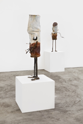 Installation View of Jon Pylypchuk, I know I’ll never love this way again, Nino Mier Gallery, Los Angeles