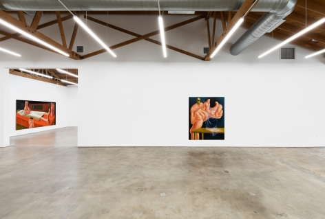 Installation View of Louise Bonnet, Vagabond, Nino Mier Gallery, Los Angeles