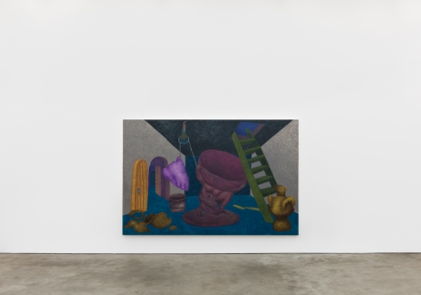 Installation View of "Escape Plan (Attic Door)"