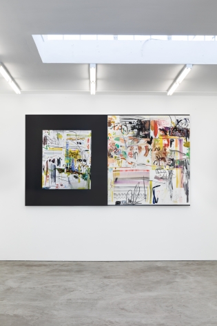 Installation "Hi_LoRes_67" and "Hi_LoRes_30" with Skylight