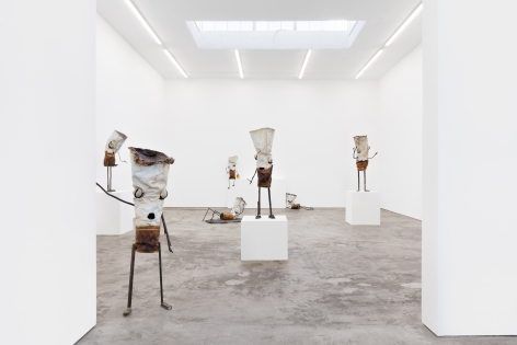 Installation View of Jon Pylypchuk, I know I’ll never love this way again, Nino Mier Gallery, Los Angeles