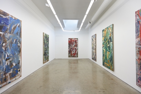 Installation View 2 of Spencer Lewis Evil Baby Bully Part Object Paintings (October 8 – November 19, 2016) Nino Mier Gallery, Los Angeles, CA