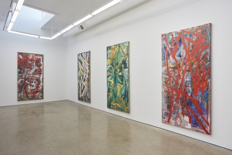 Installation View 3 of Spencer Lewis Evil Baby Bully Part Object Paintings (October 8 – November 19, 2016) Nino Mier Gallery, Los Angeles, CA