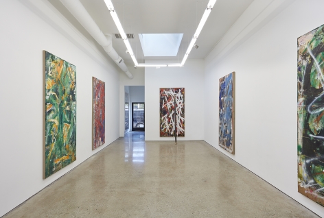 Installation View 6 of Spencer Lewis Evil Baby Bully Part Object Paintings (October 8 – November 19, 2016) Nino Mier Gallery, Los Angeles, CA