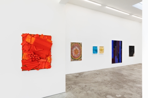 Installation View of SURFACES (April 14 - May 8, 2021) Nino Mier Gallery, Los Angeles, CA
