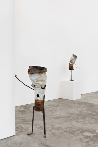 Installation View of Jon Pylypchuk, I know I’ll never love this way again, Nino Mier Gallery, Los Angeles