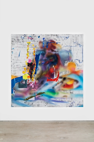 Antwan Horfee Basic Boat Etc. Etc., 2021 Acrylic on canvas 78 3/4 x 78 3/4 in 200 x 200 cm (HOR21.006)