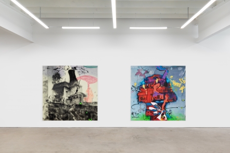Installation View of Antwan Horfee: SCI-FRIED (April 1-May 15, 2021) Nino Mier Gallery, Los Angeles, CA