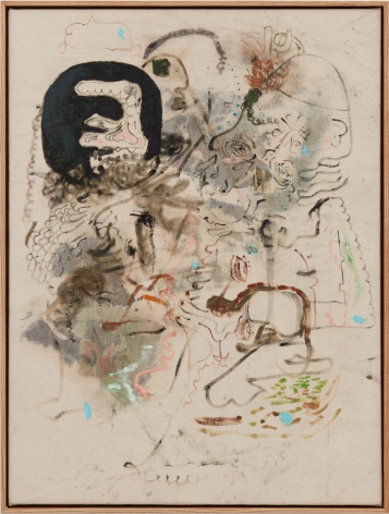 Michael Bauer, Echo. 1973, 2016. Oil on canvas, 32 x 24 inches (81.3 x 61 cm) MB16.003