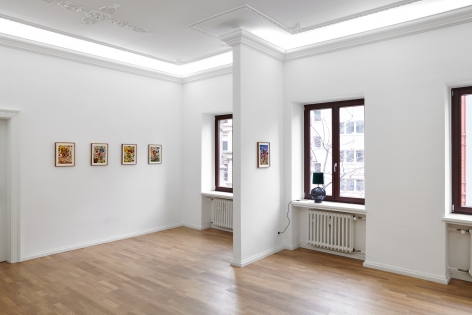 Installation view of Jan-Ole Schiemann's, Are you relevant my friend?, (March 21-April 10, 2021). Salon Nino Mier Cologne