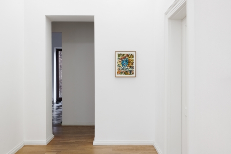 Installation view of Jan-Ole Schiemann's, Are you relevant my friend?, (March 21-April 10, 2021). Salon Nino Mier Cologne
