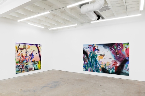 Installation View of Antwan Horfee: SCI-FRIED (April 1-May 15, 2021) Nino Mier Gallery, Los Angeles, CA