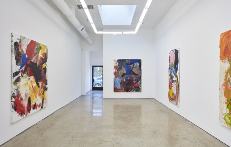 Installation view 3 of Anke Weyer: Gravity Idiot (March 5-April 16, 2016) at Nino Mier Gallery, Los Angeles