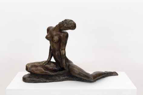 Wilhelm Lehmbruck, “Sitzendes Mädchen (Seated Girl)”