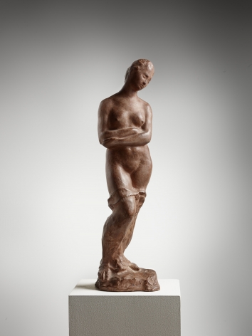 Wilhelm Lehmbruck, “Kleine Sinnende (Small Pensive Woman)”, 1910 – 1911