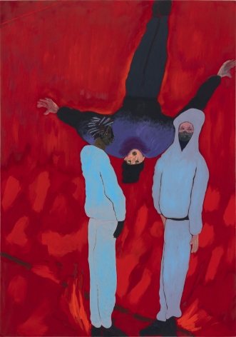 "conversation", 2019 Oil on linen