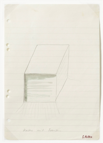 "Box with Fringes", 1970